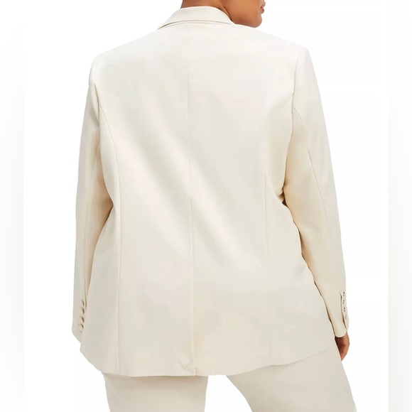 Good American Oversized The Boss 2.0 Double Breasted Blazer - NWT - Size 3 (L) - Picture 4 of 16